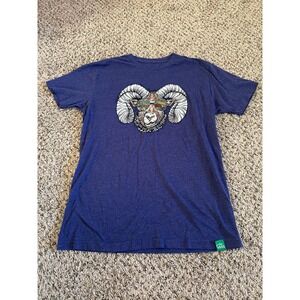 Wild Tribute Women's "Red Rock Canyon NCA" blue Short‎ Sleeve Tee Size Medium